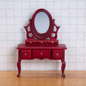 Casa de muñecas de madera a escala 1:12, accesorio de modelo de mostrador, muebles de simulación en miniatura, adorno de escena de tiro para dormitorio - Product Image 3