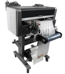 Etichetta di cristallo di vetro/tazza/bottiglia/tavolo/mouse pad UV DTF stampante roll to roll machine - Product Image 1