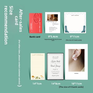 <span class=keywords><strong>Carte</strong></span> postale personnalisée en carton pour la fête des enseignants, Thanksgiving, cartes éducatives, impression personnalisée pliable, accompagnement <span class=keywords><strong>de</strong></span> mariage - Product Image 3