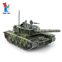 Modèle de puzzle en mousse 3D - Modèle militaire à monter soi-même pour adolescents et adultes