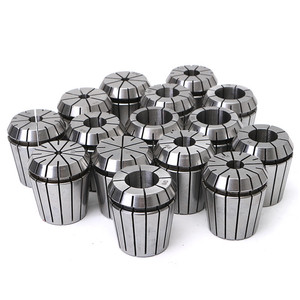 bibo Spring Collet Set ER8 ER16 ER20 ER25 Collet Chuck Set for CNC Milling <b>Tool</b> Holder Engraving <b>Machine</b> Lathe - Product Image 1
