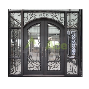 Iron Grill <strong>Door</strong> Design Catalogue Interior Wrought Iron <strong>Doors</strong> - Product Image 5