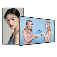 Pantalla Táctil Capacitiva de 43 Pulgadas para Montaje en Pared, Tablero Digital Android, Señalización Interactiva, Pantalla Publicitaria de Cuatro Núcleos