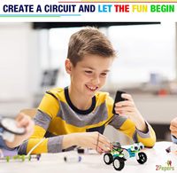 Kits scientifiques DIY pour enfants de 8 à 12 ans, projets STEM, kit de construction de robots, jouets éducatifs, kits de projets scientifiques