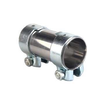 Stainless Steel Pipe Clamp 50 Mm Universal Automotive Exhaust Connector Metric <b>Fastener</b> - Product Image 1