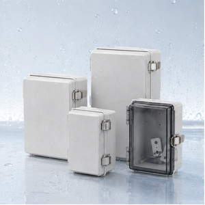 Caja de Conexiones Eléctrica Impermeable IP66 NEMA 4X para PC con Cubierta Transparente y Cierres de Acero Inoxidable 304 para Uso Industrial - Product Image 6