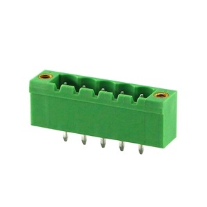Bloques de terminales enchufables con tuerca de conector eléctrico para PCB con paso de 5.0 mm - Product Image 1