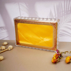 Caja acrílica personalizada con tapa de plástico transparente, caja cuadrada para envasar productos de salud/caja de regalo para pepino de mar, americana - Product Image 2