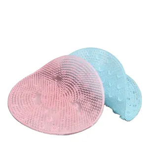 Dùng Cho Bàn Chân Lười Để Làm Sạch Da Chết Phòng Tắm Artifact Cushion Vòi Hoa Sen Cung Cấp Vòng Silicone Tắm Massage Đệm Bàn Chải