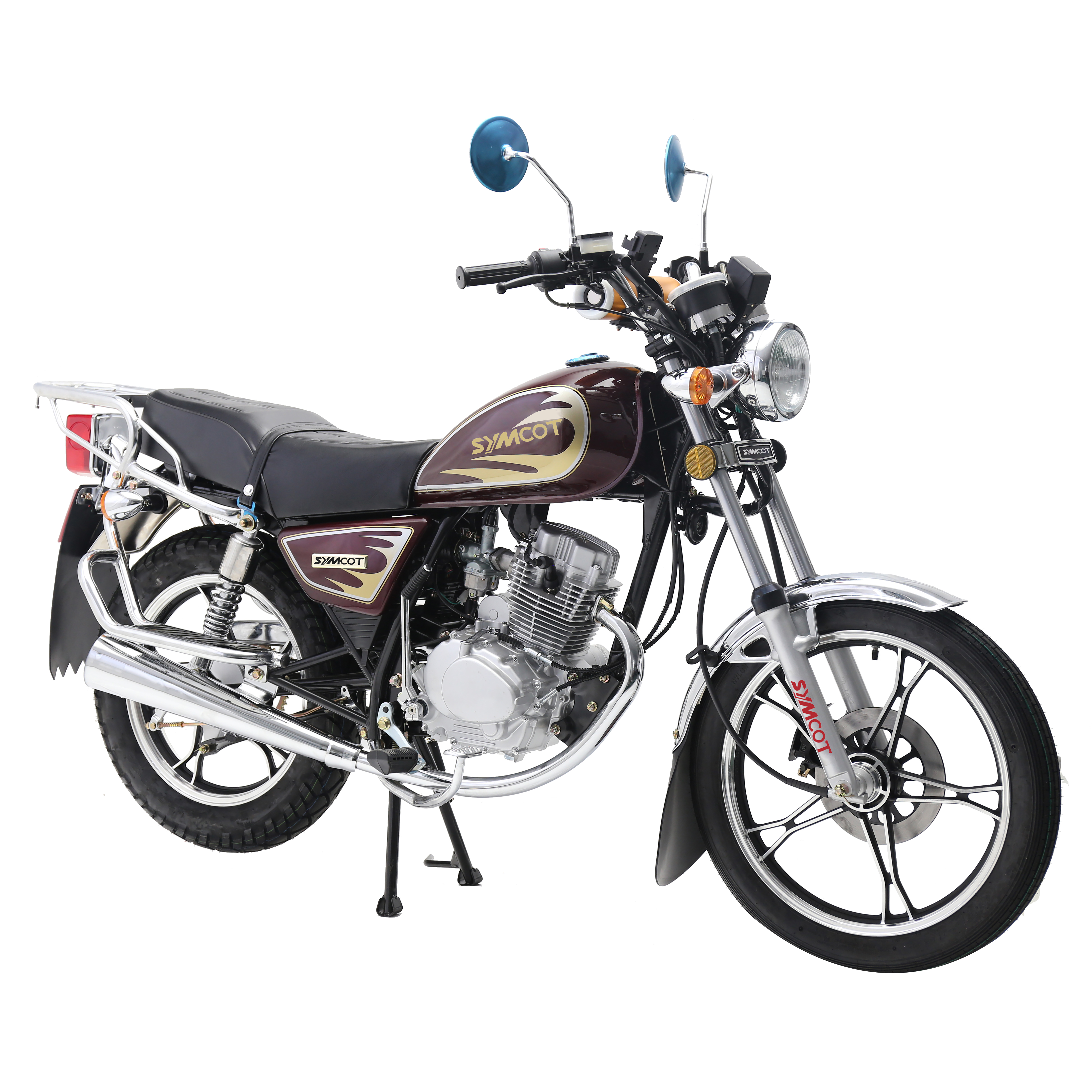 GN125 Cross Type with Side Carrier - Offroad & Protection