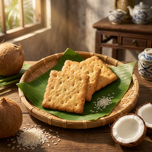 Prix d'usine : Le nec plus ultra de la croquantise pour votre café chaud : Biscuits Atela à la noix de coco 189g |   Fabricant de Marques Privées ODM - Product Image 3