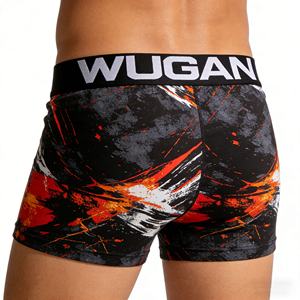 Custom <strong>Psd</strong> Waistband <strong>Boxer</strong> Shorts Men Printed Luxury Underwear <strong>Boxer</strong> Homme with Gray Underwear Wholesale Shorts <strong>Boxers</strong> Trunks - Product Image 4