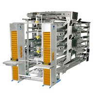 Dimension de type H pour cage de poulet 100000 cages de batterie de cage de poulet pliables pour couche de poulet de volaille avec du fumier