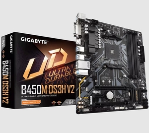 เมนบอร์ดเกมมิ่ง B450M DS3H V2 AM4 สำหรับเดสก์ท็อป ราคาโรงงาน B450M B450 DS3H V2 เมนบอร์ดเกมมิ่ง - Product Image 1
