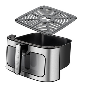 Friteuse électrique intelligente multifonctionnelle à écran tactile de haute qualité pour la maison, sans retournement, vente en gros - Product Image 4