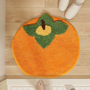 Modern Design <b>Small</b>-Sized Door <b>Mat</b> Quick-Drying Non-Slip Absorbent Flocking Strongly Absorbent Fresh Fruit for Home Kitchen - Product Image 4