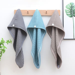 Waffle Dry <strong>Hair</strong> Drying <strong>Micro</strong> Fiber Bath <strong>Hair</strong> <strong>Towel</strong> Waffle Long <strong>Micro</strong> <strong>Fibre</strong> Wholesale Microfiber <strong>Hair</strong> <strong>Towel</strong> - Product Image 1