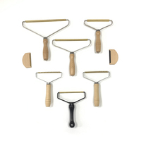 Peigne Pull Rasoir Laine Pilling Remover Manuel Portable Lint Remover Brushfor De-Pilling Vêtements En Bois Cachemire Pull Peigne