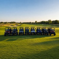 Voiture de golf électrique tout-terrain 4x4 Skywork avec moteur AC 72V pour la chasse et l'agriculture