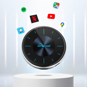 Ottocast CarPlay Ai BOX ระบบ Android ไร้สาย Android Auto GPS ในตัวอะแดปเตอร์มัลติมีเดียรถยนต์อัจฉริยะ YouTube Netflix 4G LTE