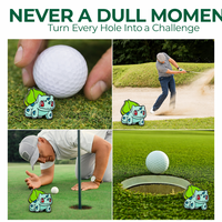 Marqueur de balle de golf PRIMUS GOLF en métal émaillé souple, forme de personnage de dessin animé, logo personnalisé