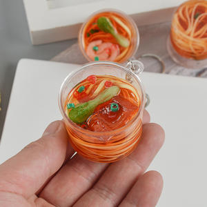 พว<span class=keywords><strong>ง</strong></span>กุญแจรูปอาหารจำลอง บะหมี่ <span class=keywords><strong>ขนมปัง</strong></span>อิตาเลียน ขอ<span class=keywords><strong>ง</strong></span>เล่นรูปบะหมี่กุ้<span class=keywords><strong>ง</strong></span> - Product Image 2