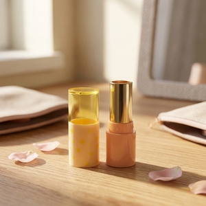Nuovi Tubi Vuoti in Plastica Magnetici di Alta Qualità per Rossetto, Contenitori Rotondi di Lusso Opachi per Balsamo <span class=keywords><strong>Labbra</strong></span> con Confezione Cosmetica - Product Image 1