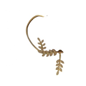 RAKOL EP2618 2025 nouvelle <span class=keywords><strong>feuille</strong></span> escalade boucles <span class=keywords><strong>d</strong></span>'oreilles oeil de cheval boucles <span class=keywords><strong>d</strong></span>'oreilles fleur <span class=keywords><strong>feuille</strong></span> cristal femmes - Product Image 6