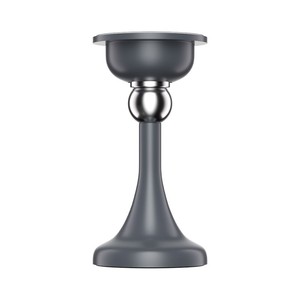 Retenue de porte magnétique à fixation au sol en silicone, design minimaliste, installation facile, butée de porte - Product Image 1