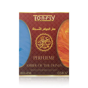 Ensemble d'huiles de parfum <span class=keywords><strong>sans</strong></span> <span class=keywords><strong>alcool</strong></span> de style arabe Tonfly pour femme Parfum exquis Dune Amber - Product Image 2