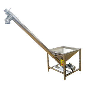 Transportador de Tornillo Horizontal de Acero Inoxidable de Grado Alimenticio, Nuevo, para Polvo y Gránulos, Componente de Motor Central, Gran Capacidad - Product Image 4