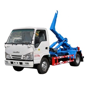 Low Price 1SUZU Hook Arm <strong>Garbage</strong> <strong>Truck</strong> 4X2 Mini Hook Lift <strong>Garbage</strong> <strong>Truck</strong> for Sale - Product Image 1