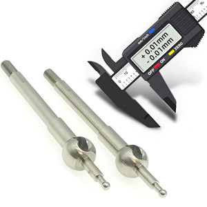 Eje de Precisión de Acero Inoxidable de 700 mm de Diámetro x 450 mm de Altura, Mecanizado CNC Personalizado para Uso Industrial - Product Image 1