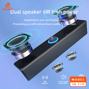 Altavoces para Juegos Jeqang JB-<span class=keywords><strong>710</strong></span> Inteligentes con Bluetooth V5.0, de Plástico, para Escritorio, Sonido Envolvente 360, Portátiles, para Computadora, Móvil, con Entrada Auxiliar - Product Image 3