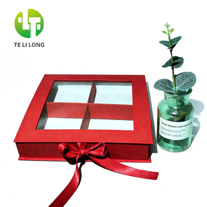 Özelleştirilmiş Çevre Dostu Geri Dönüşümlü Karton Sert Kutular, Bölücüler ve Fiyonk Kapatma ile Sergileme ve Saklama İçin - Product Image 1