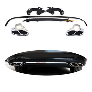 E Class W212ดัดแปลงหลัง Diffuser รุ่นคลาสสิกสำหรับเมอร์เซเดสเบนซ์ W212อัปเกรด Diffuser E300 2013 2015 - Product Image 6