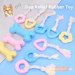 Pet Shop sıcak satış oyuncaklar dayanıklı TPR köpek çiğnemek sopa ve top Pet oyuncak kendini eğlence ve eğitim için - Product Image 1