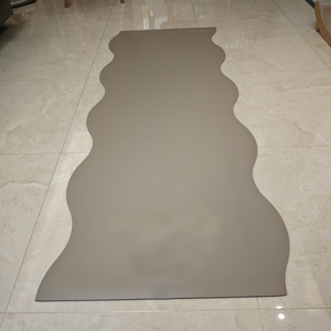 High Quality Extra Long Custom Shape Oval Arched Curve Yoga <b>Mat</b> 5mm Natural Rubber Non-Slip Eco-Friendly Biodegradable 183cm - Product Image 5