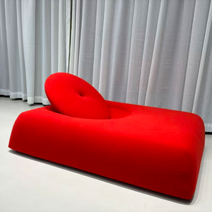 Macaron ngả sofa đặt lười biếng sofa thoải mái cho nằm hoặc ngồi phòng ngủ phòng khách trường l-hình dạng hiện đại có thể điều chỉnh - Product Image 5