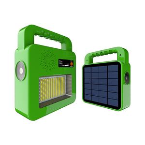 Chargeur extérieur multifonctionnel, lampe de camping d'urgence rechargeable, 15W, haute capacité, 6000mAh, panneau solaire, batterie externe - Product Image 5