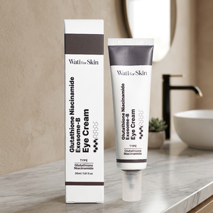 ครีมบำรุงรอบดวงตา WATI for SKIN แบรนด์ความงามเกาหลี ขนาด 30 มล. ผสมกลูต้าไธโอน ไนอะซินาไมด์ และเอ็กโซโซม-B ช่วยลดรอยคล้ำใต้ตาและริ้วรอย - Product Image 4