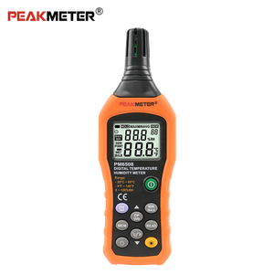 Industriële Digitale Ce Thermo Hygrometer Analoge Functie Indoor Outdoor Lcd-scherm Thermometer Barometer Nat Droog Recorder - Product Image 1