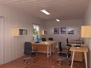 Edificio Prefabricado de 20 Pies de la Mejor Calidad, Oficina Portátil, Casa Contenedor de Larga Duración, Precio Competitivo - Product Image 5