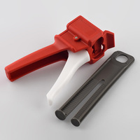 Resina epoxi AB pegamento pistola de calafateo 50ml las 2:1 y las 1:1 Manual Universal prescindir de mezcla arma adhesivo de herramientas de extrusión
