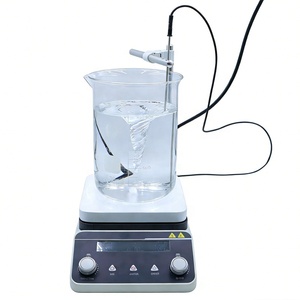 Equipo de Calentamiento para Laboratorio Químico, <span class=keywords><strong>Agitador</strong></span> Magnético de 5L, <span class=keywords><strong>Agitador</strong></span> Magnético Eléctrico con Placa Calefactora - Product Image 2