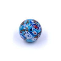 Boules de verre marbrées, Murano, 300 pièces, 20mm
