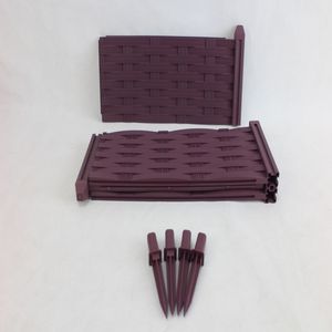 Jardinière carrée en plastique au design classique pour l'extérieur, pot de fleurs à poser au sol, non revêtue - Product Image 5