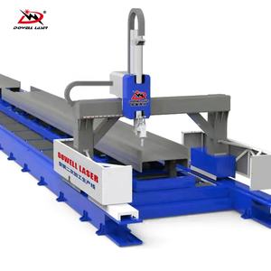 Machine de découpe laser à haute puissance 30000w, robuste, structure en acier 12kw, découpe laser CNC, découpeuse robotisée de profilés en acier, découpe de poutres en H - Product Image 1