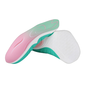 Semelles intérieures à soutien semi-arche et coussinet de talon en <span class=keywords><strong>gel</strong></span> pour le soulagement de la fasciite plantaire, absorption des chocs, type Harf Insert - Product Image 2