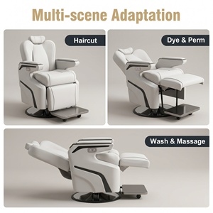 Fauteuil de barbier Headspa <span class=keywords><strong>Auto</strong></span> Lift pour <span class=keywords><strong>salon</strong></span> de coiffure et institut de beauté - Product Image 3
